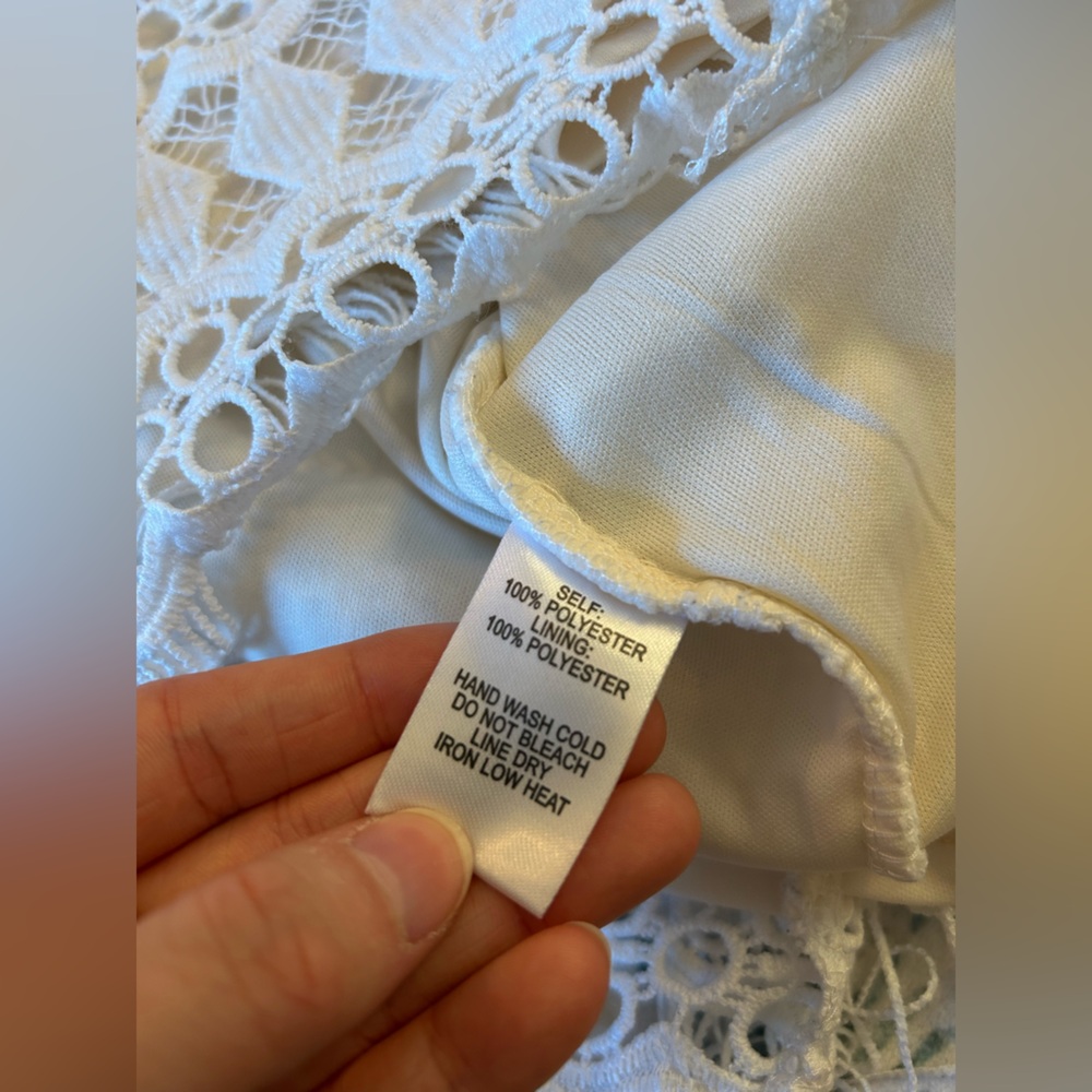 Lulus Kenna White Crochet Lace Sleeveless Bodycon Dress - Picture 15 of 15